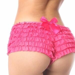 Barbie ruffle rumba Doll romper cheeky sexy bow bottoms lingerie panty plus size